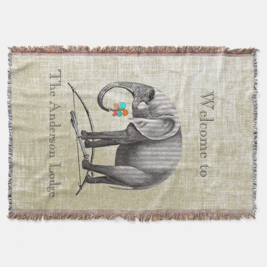  Elephant voor speciale padvinders Deken (Voorkant)