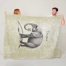  Elephant voor speciale padvinders Fleece Deken