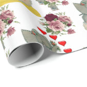 Elephant voor Valentijnsdag-opvulpapier Cadeaupapier (Rol Hoek)