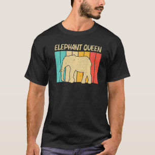 Elephant voor vrouwelijke moeder Indische olifant T-shirt