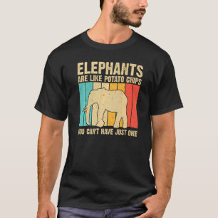 Elephant voor vrouwen met Indische olifant Mammoth T-shirt
