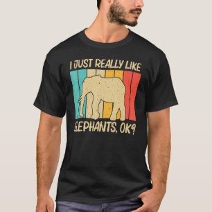 Elephant voor vrouwen met Indische olifant Mammoth T-shirt