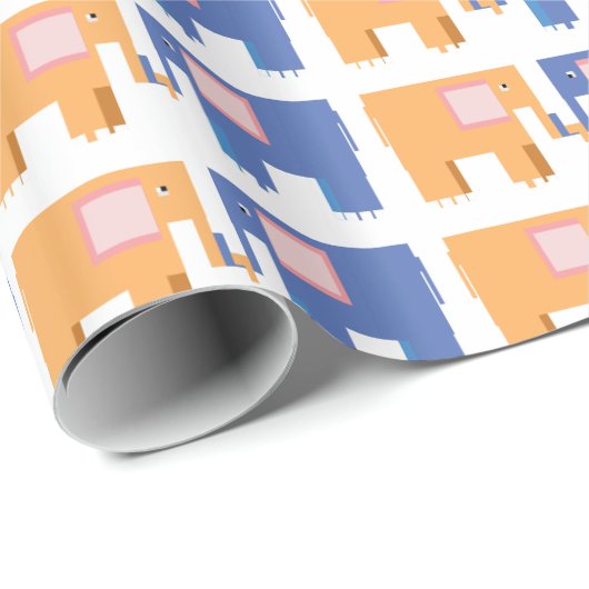 Elephant vrienden cadeaupapier (Rol Hoek)