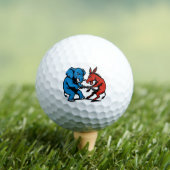 Elephant vs Donkey Graphic Golfballen (Insitu Shirt)