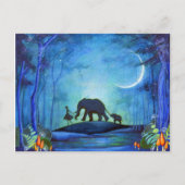 Elephant Walk Briefkaart (Voorkant)