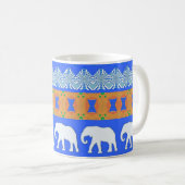 Elephant Walk patroon Koffiemok (Voorkant rechts)