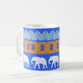Elephant Walk patroon Koffiemok (Voorkant links)