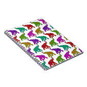 Elephant Walk Patroon tegels design Notitieboek (Rechterzijde)