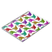Elephant Walk Patroon tegels design Notitieboek (Linkerzijde)