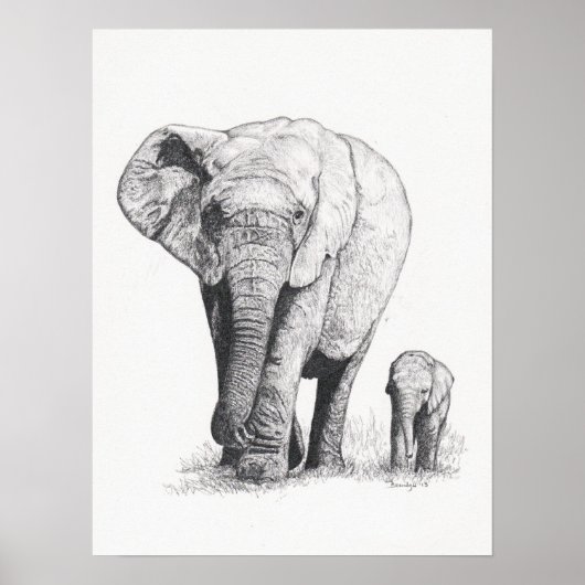 Elephant Walk Poster (Voorkant)