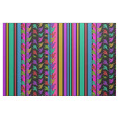 Elephant Walk & Stripes Patroon + uw ideeën Stof (Fat Quarter)