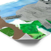 Elephant Walking Poster (Hoek)