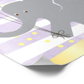 Elephant Wall Art Poster (Hoek)