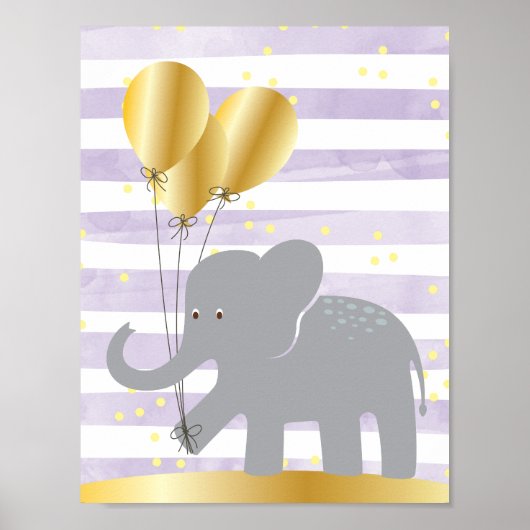 Elephant Wall Art Poster (Voorkant)