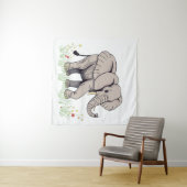Elephant Wandkleed (In Situ (horizontaal))