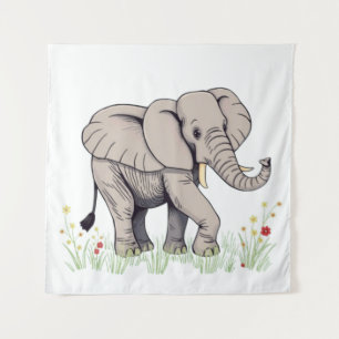 Elephant Wandkleed
