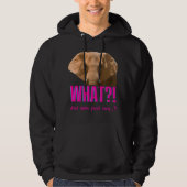 Elephant wat zei je net? hoodie (Voorkant)