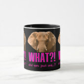 Elephant wat zei je net? mok (Midden)
