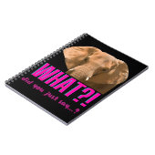 Elephant wat zei je net? notitieboek (Linkerzijde)