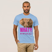 Elephant wat zei je net? t-shirt (Voorkant volledig)