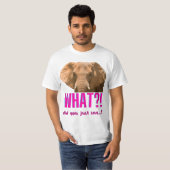 Elephant wat zei je net? t-shirt (Voorkant volledig)