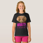 Elephant wat zei je net? t-shirt (Voorkant volledig)
