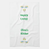 Elephant Water Color Kitchen Hand Towel Theedoek (Verticaal)