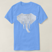 Elephant watercolor t-shirt (Design voorkant)