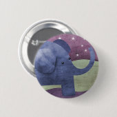 Elephant wenst een ster - knoopbadge ronde button 5,7 cm (Voorkant /achterkant)