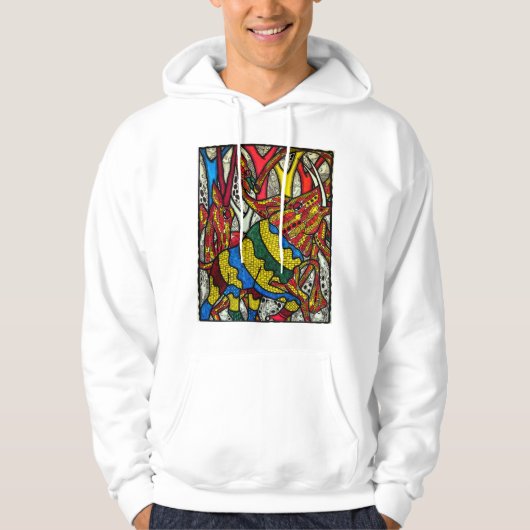Elephant-wereld Hoodie (Voorkant)