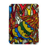 Elephant-wereld Magneet (Verticaal)