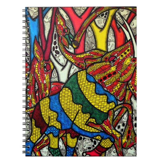 Elephant-wereld Notitieboek (Voorkant)