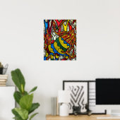 Elephant-wereld Poster (Thuiskantoor)