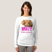 Elephant What Did You Just Say? T-shirt (Voorkant volledig)