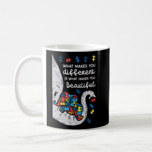 Elephant What Maakt you Different Autism Awareness Koffiemok