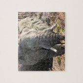 Elephant Wild Animals Art Legpuzzel (Verticaal)