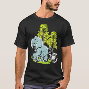 Elephant Wildlife Animal Zafari Zookeeper T-shirt