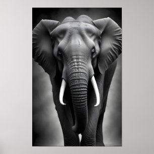Elephant Wildlife Majestic Natuur Life Wallpaper Poster