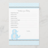 Elephant Wishes for Baby Advice Kaarten (Voorkant)