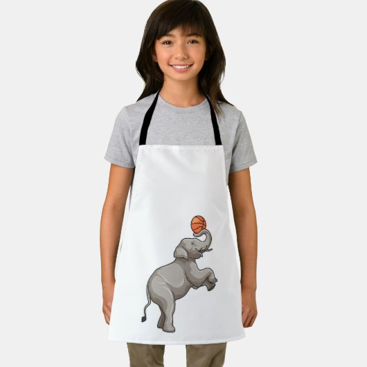 Elephant with Basketball Schort (Insitu)