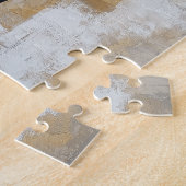 Elephant with Benin designs on body Legpuzzel (Zijkant)