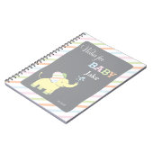 Elephant  | Woorden van Advice Baby shower-laptop Notitieboek (Linkerzijde)
