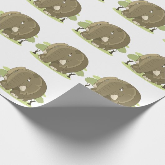 Elephant Wrapper Cadeaupapier (Hoek)