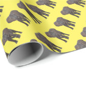 Elephant Wrapping Paper Cadeaupapier (Rol Hoek)