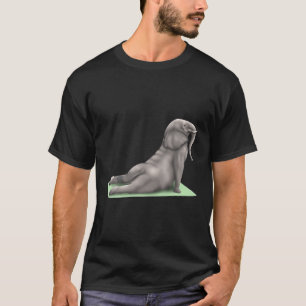 Elephant Yoga Pose Meditation Zen Workout Oefening T-shirt