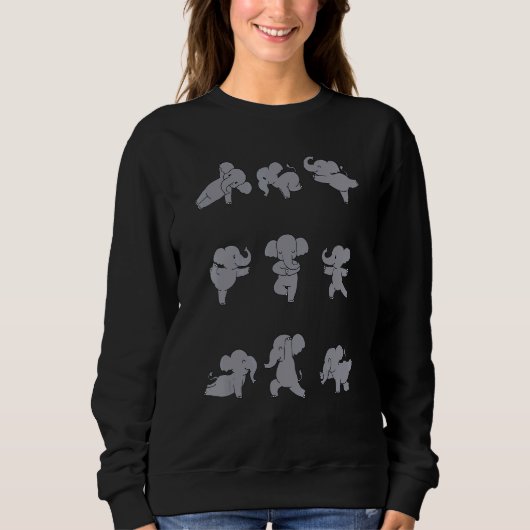 Elephant Yoga Trui (Voorkant)