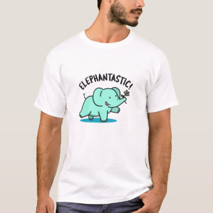 Elephantastic Grappige Olifant Pun T-shirt
