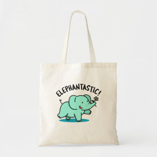 Elephantastic Grappige Olifant Pun Tote Bag
