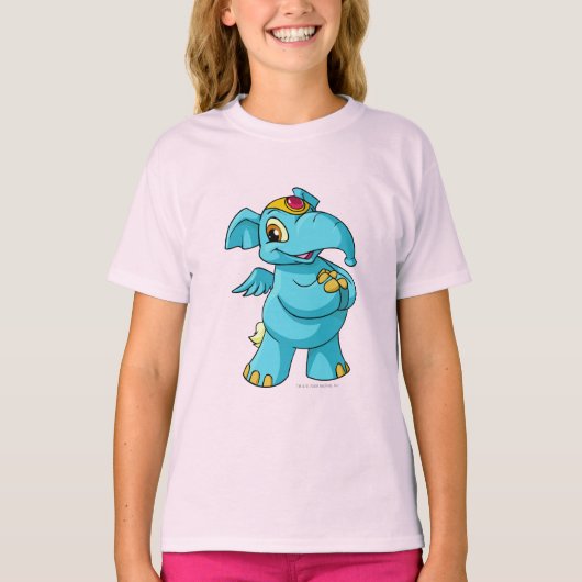 Elephante Blue T-shirt (Voorkant)