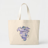 Elephante Cloud Grote Tote Bag (Voorkant)